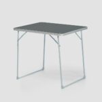 Mesa plegable de camping, 2 a 4 personas, verde