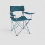 Mesa plegable de camping, 2 a 4 personas, verde - Imagen 6