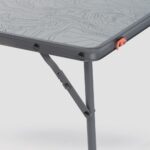Mesa baja plegable de camping, para 2 a 4 personas, gris - Imagen 5