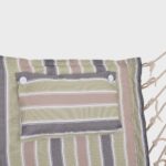 Silla Colgante Outsunny 100x106 cm Rayas Multicolor - Imagen 4
