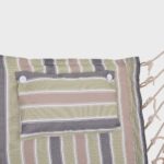 Silla Colgante Outsunny 100x106 cm Rayas Multicolor - Imagen 6
