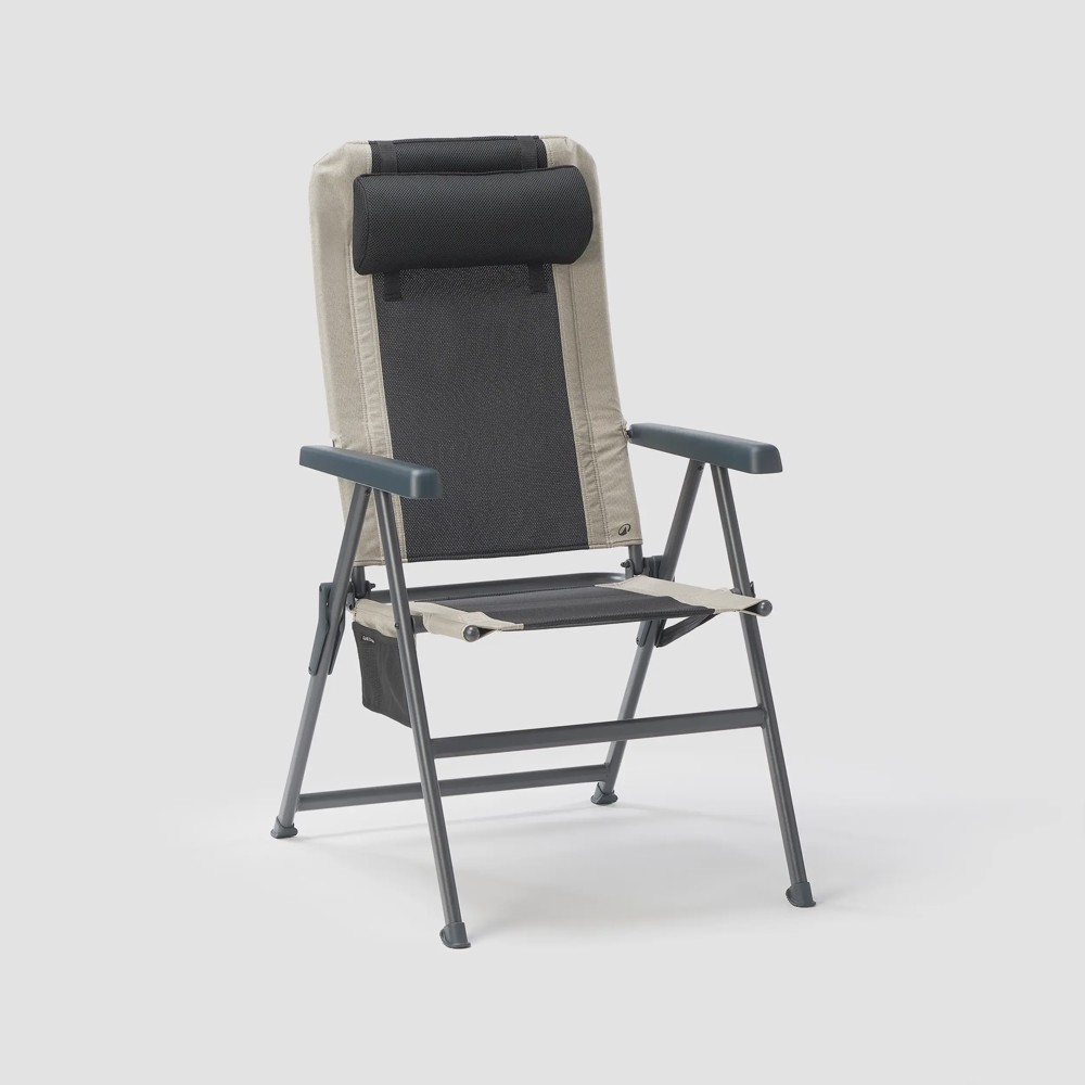 DKT-356424_img01 Silla de camping plegable, reclinable en 5 posiciones, ultra cómoda. - Imagen 1