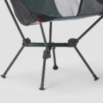 Silla baja de camping, plegable y ultracompacta, 500 M verde - Imagen 6
