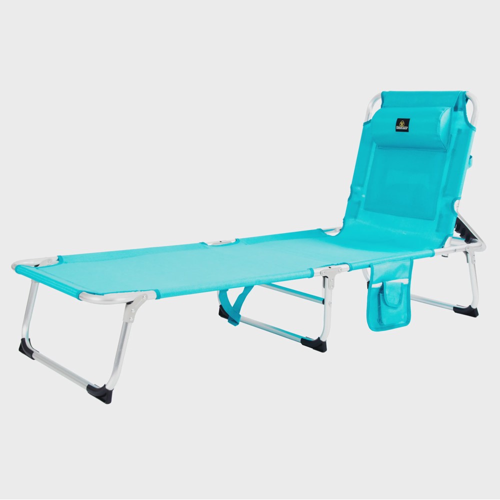 DKT-57de935d-b2b8-4dda-9004-2f657f5d9ad3_img01 Tumbona de Playa 185x57x27 Aquarius - CREVICOSTA. Turquesa - Imagen 1