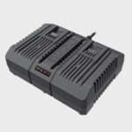 FUXTEC Cortacésped de batería FX-E1RM20 40 Volt (2x20V) Set con 2 - Imagen 2