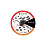 Cortacésped de batería STERWINS 36V 43 cm ancho de corte con batería y - Imagen 3